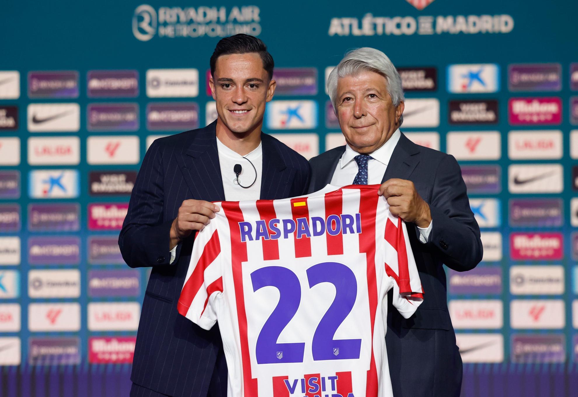 开奖结果-拉斯帕多里：加盟马竞是梦想；能得到西蒙尼的青睐是一种荣誉